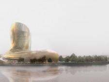 Cité des civilisations du vin : le chantier phare, s’implique dans la biennale d’architecture